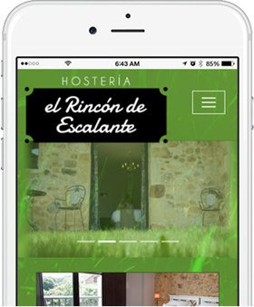 Página web para El rincón de Escalante