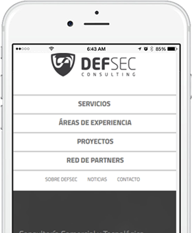 Página web para Defsec