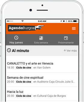 Página web para AgendaBurgos