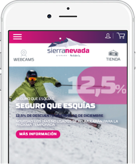 Página web para Sierra Nevada