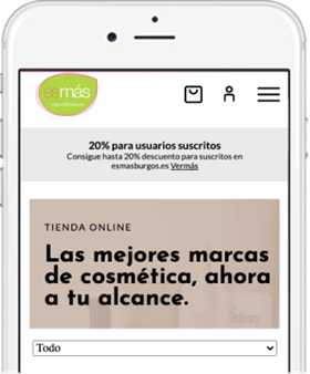 Página web para EsmasBurgos