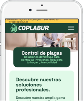 Página web para Coplabur