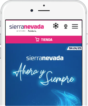Página web para Sierra Nevada