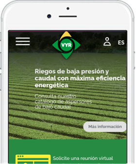 Página web para VYR